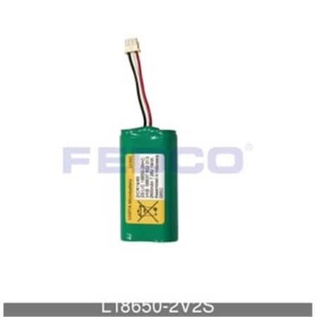 Varta Varta L18650-2V2S 2600 mAh 7.4V Off Shelf Battery for Medical Industrial & Consumer Applications; Green Heat Shrink L18650-2V2S